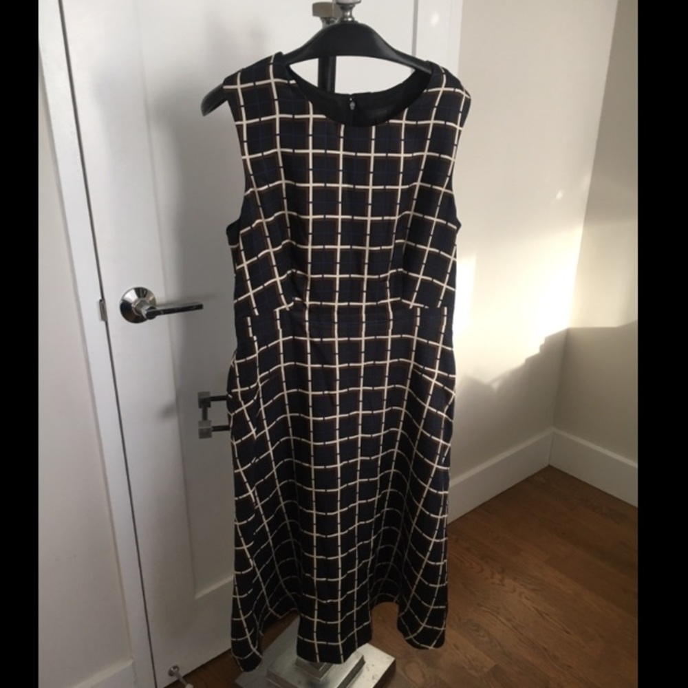 J. Crew Plaid Dress